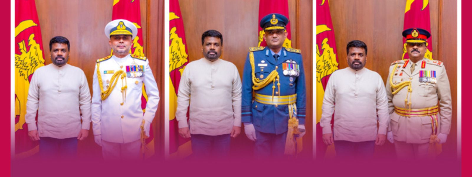 New Tri-Forces Commanders Meet President